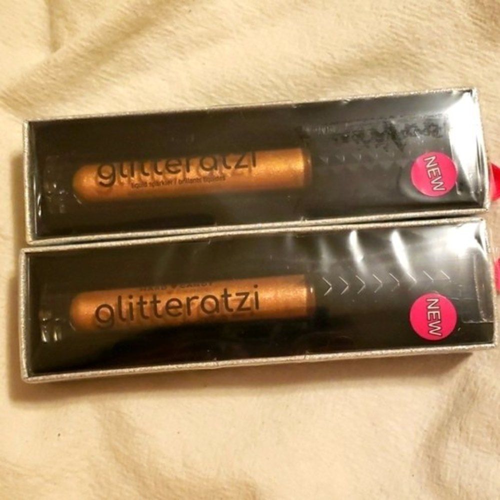 Glitteratzi hard candy liquid bronze Blaze shimmer